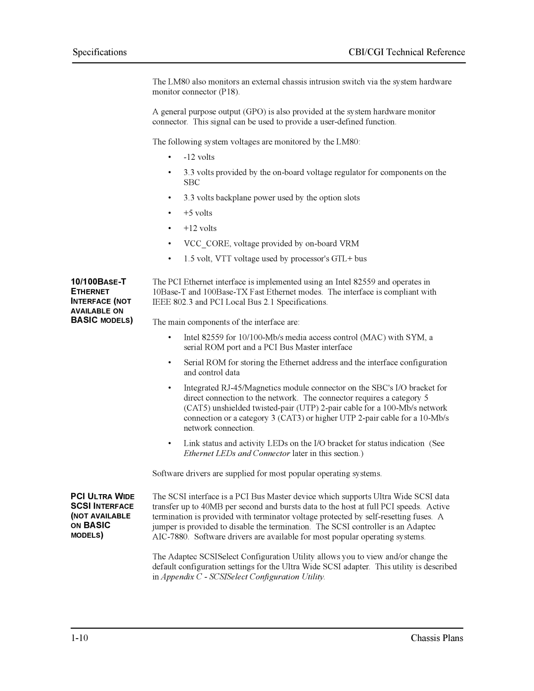 Intel S5721-xxx manual On Basic 