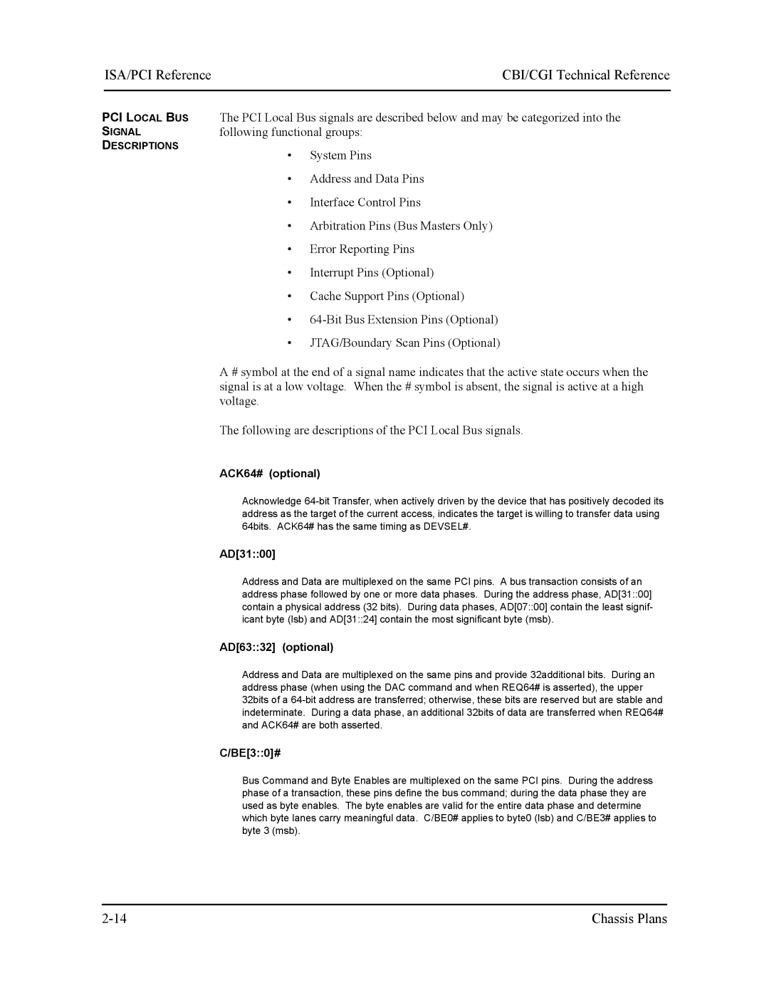 Intel S5721-xxx manual Following functional groups 