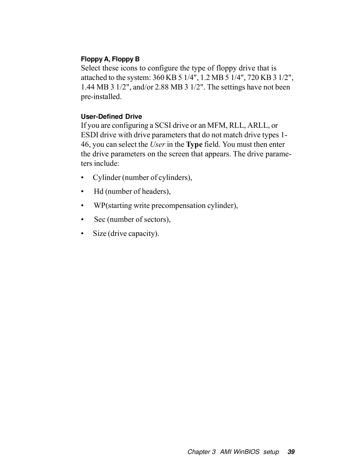 Intel SBC-455 manual Floppy A, Floppy B 