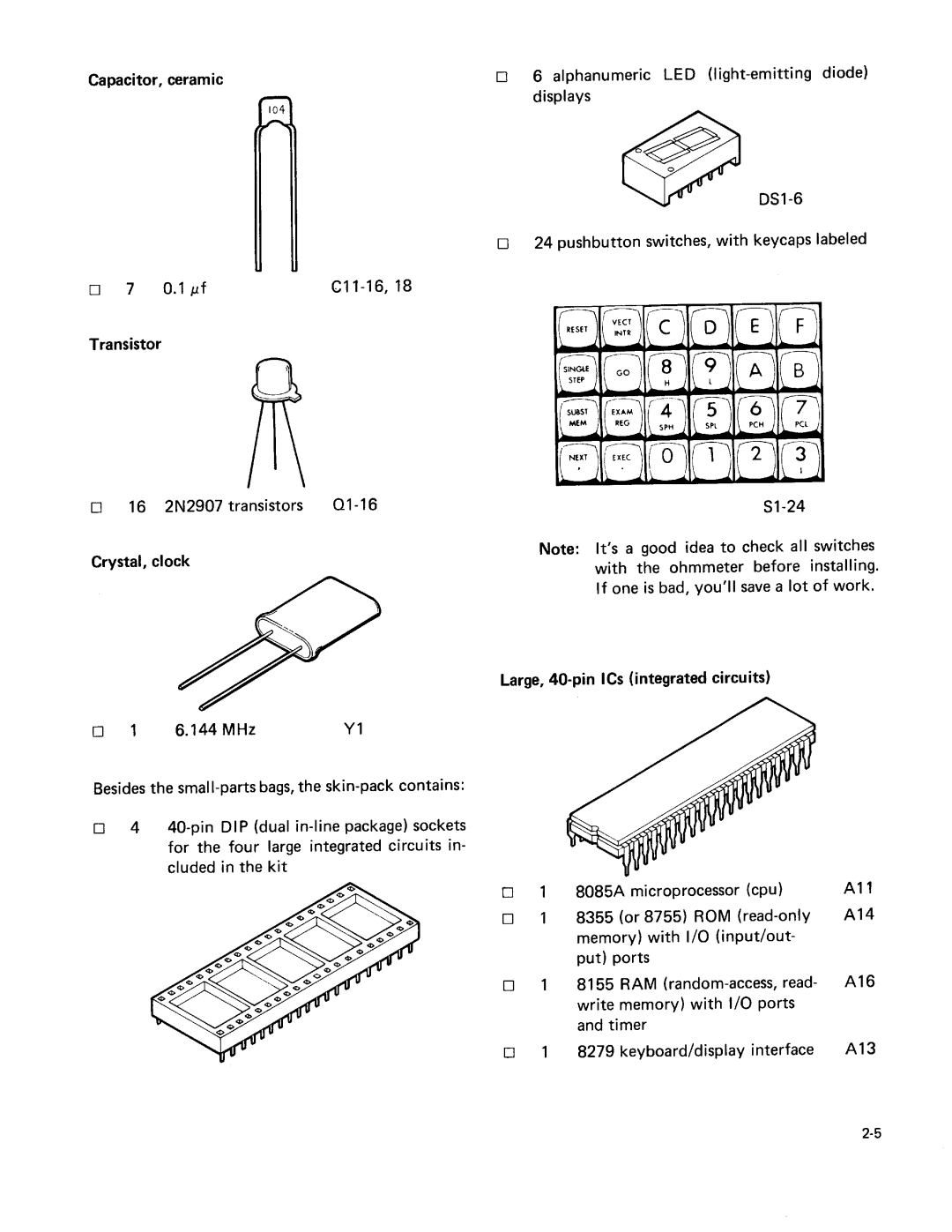 Intel sdk-85 system design kit manual 
