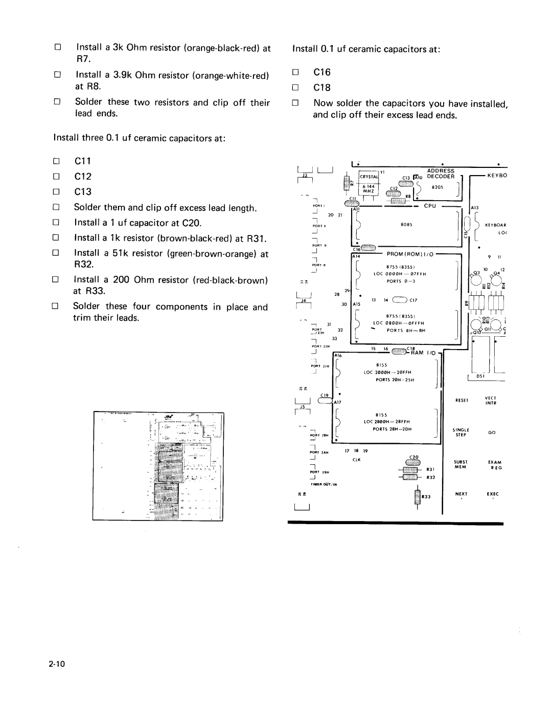 Intel sdk-85 system design kit manual 