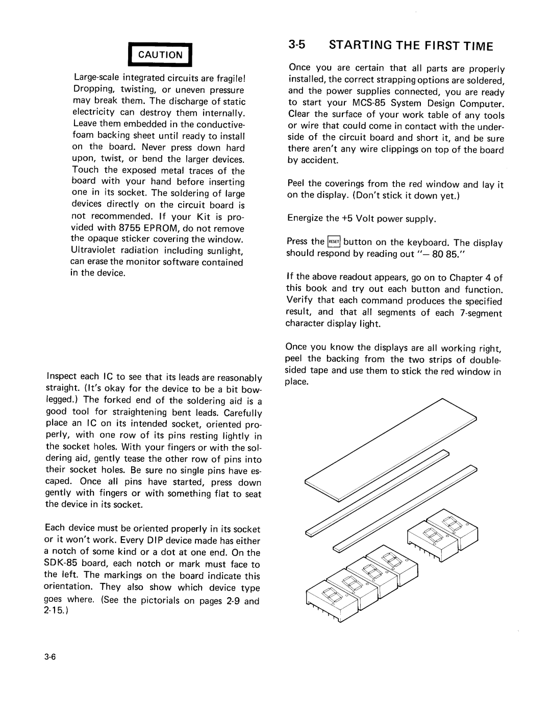 Intel sdk-85 system design kit manual 