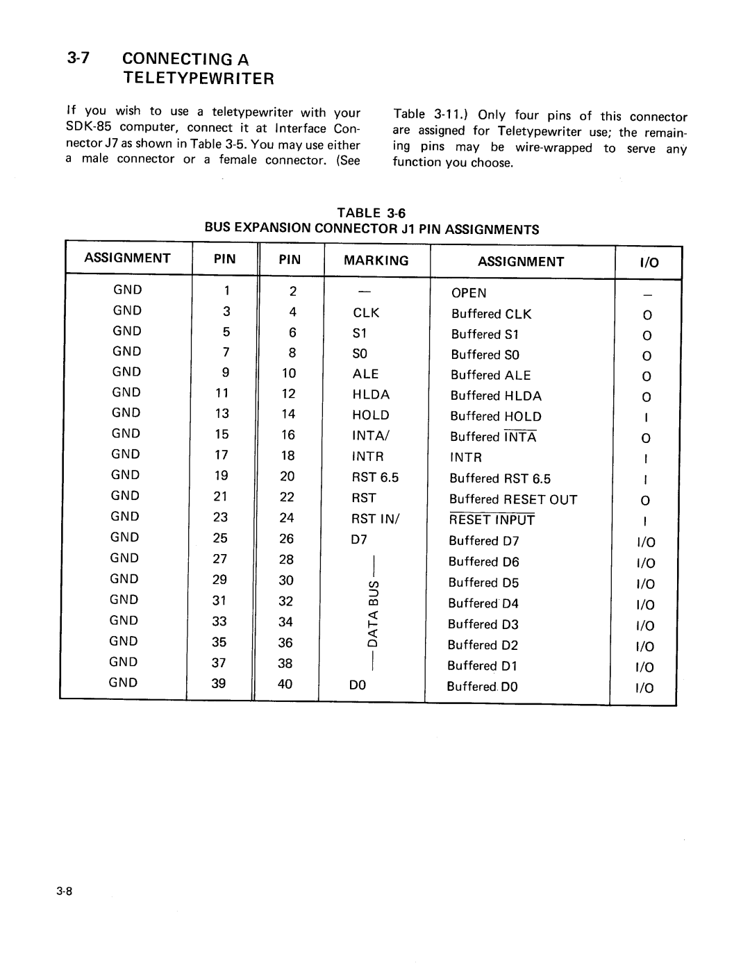 Intel sdk-85 system design kit manual 