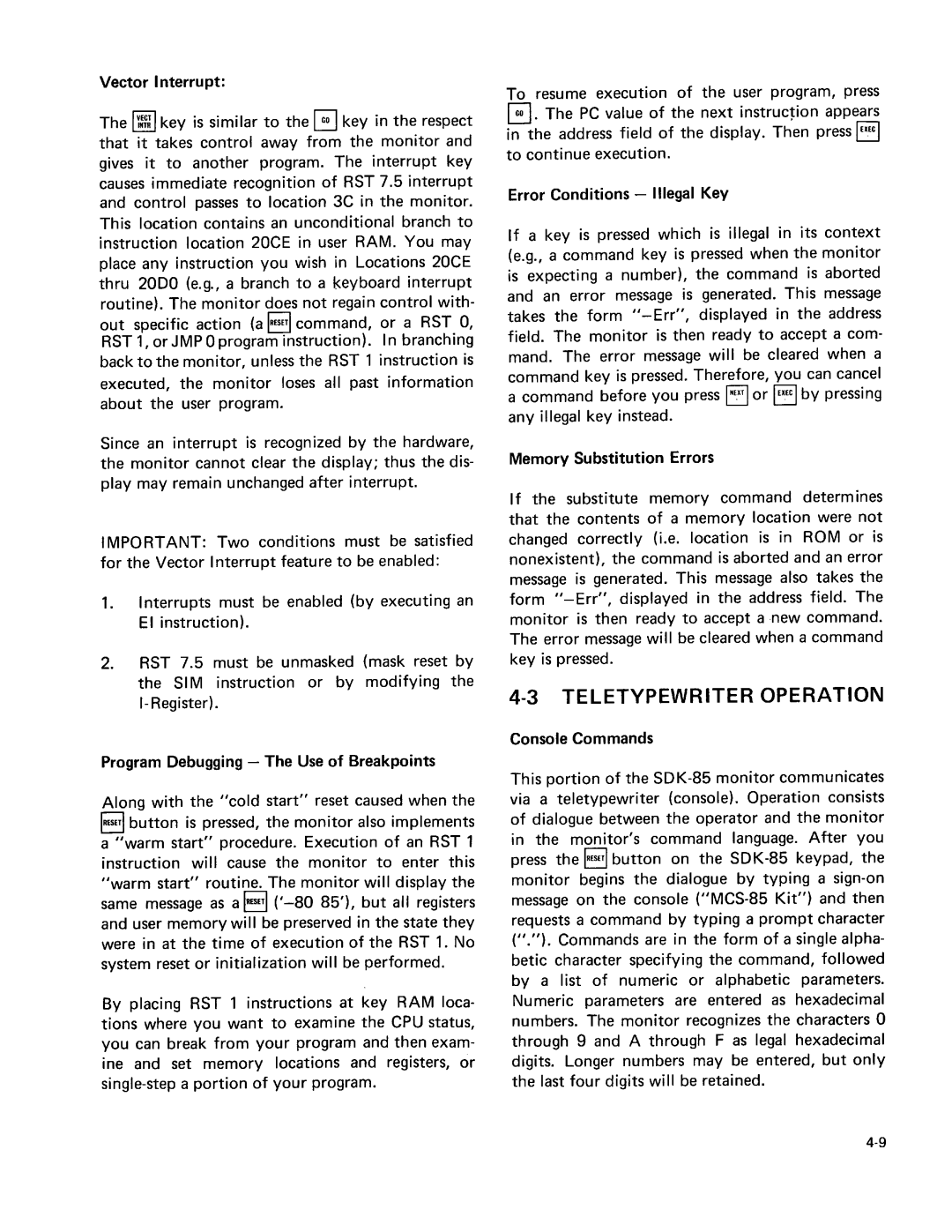 Intel sdk-85 system design kit manual 
