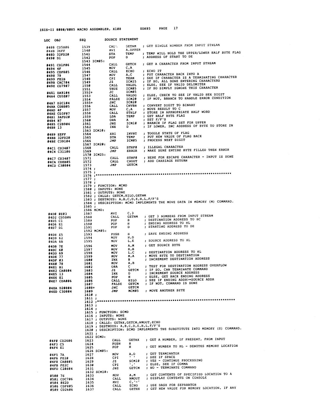 Intel sdk-85 system design kit manual 