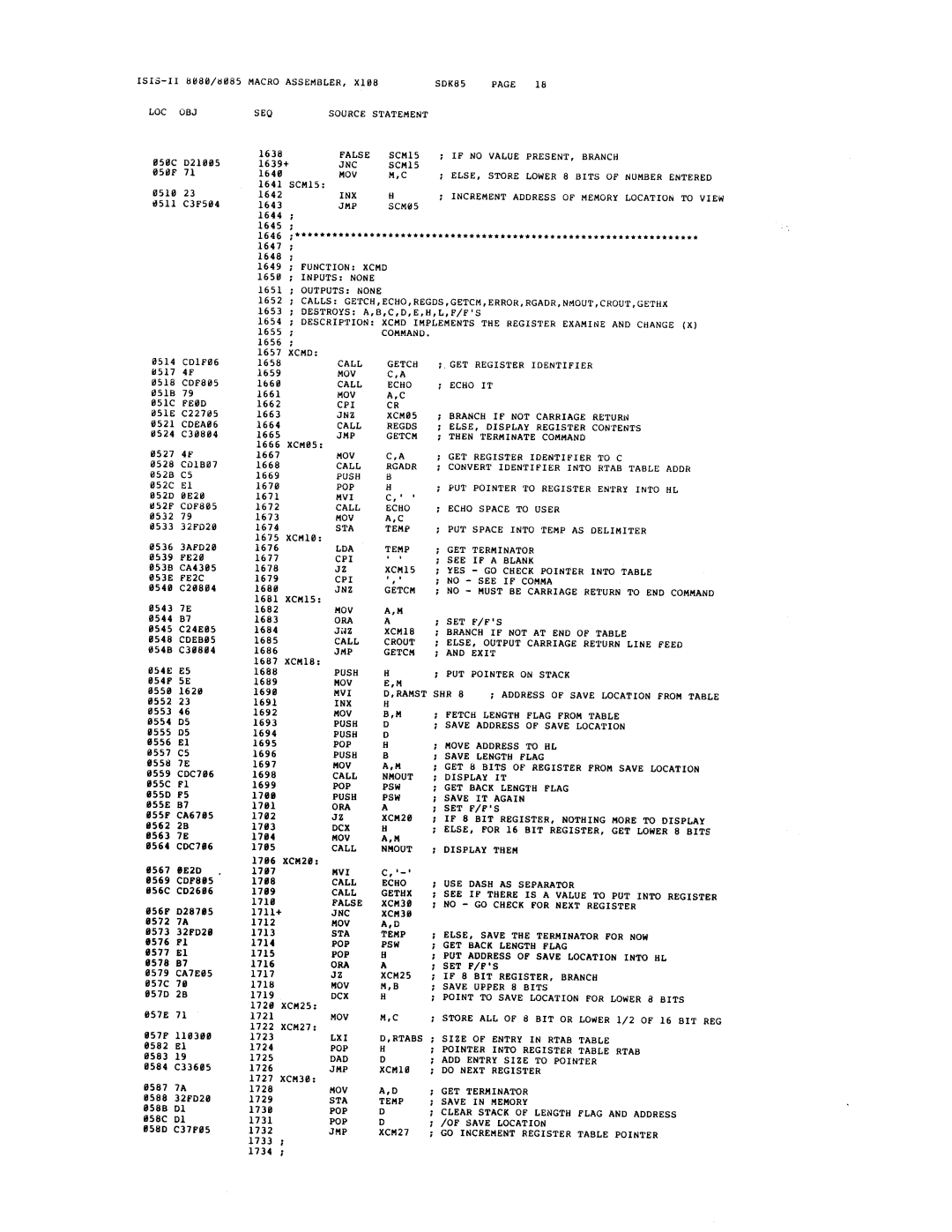 Intel sdk-85 system design kit manual 
