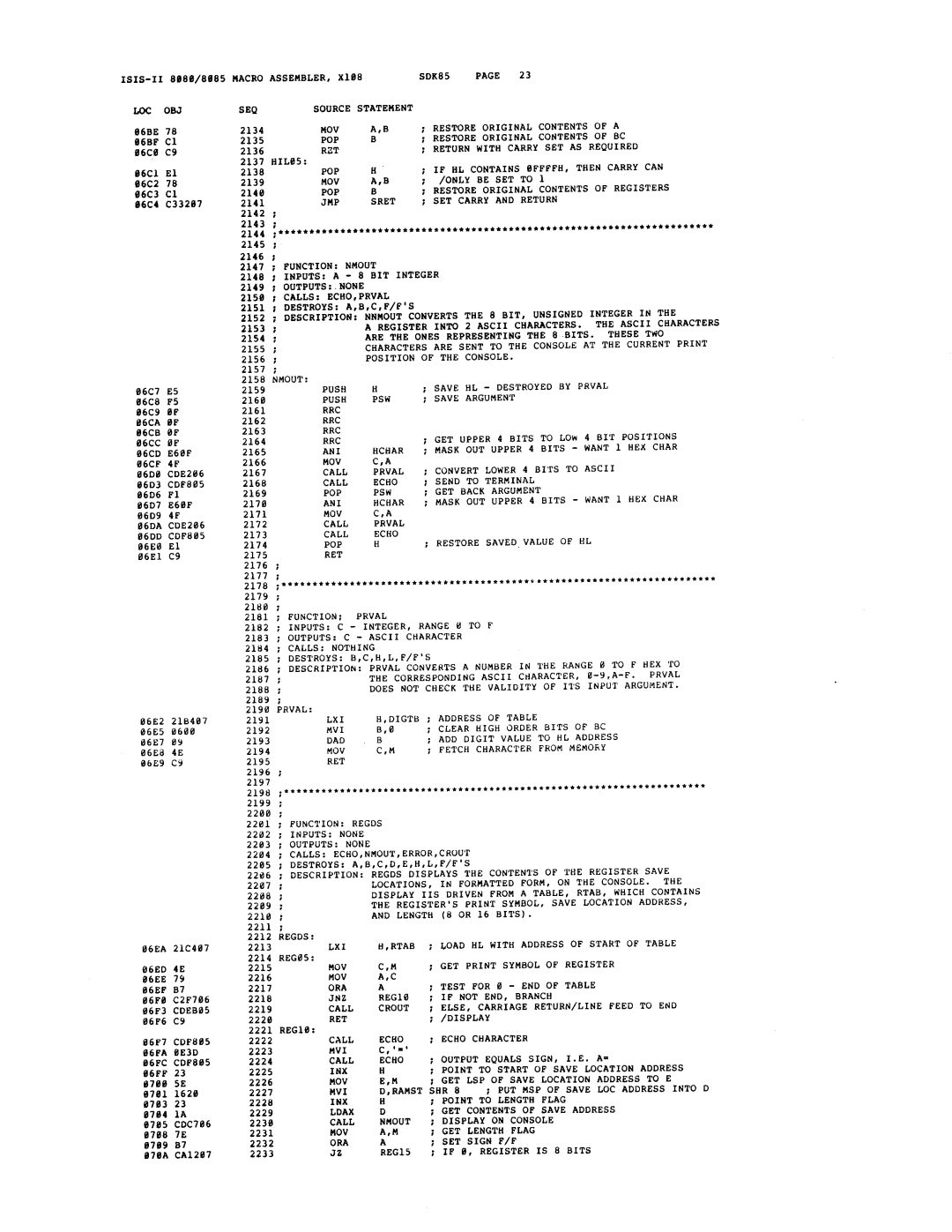 Intel sdk-85 system design kit manual 