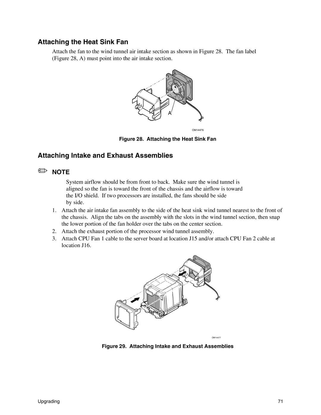 Intel SE7500CW2 manual OM14477 