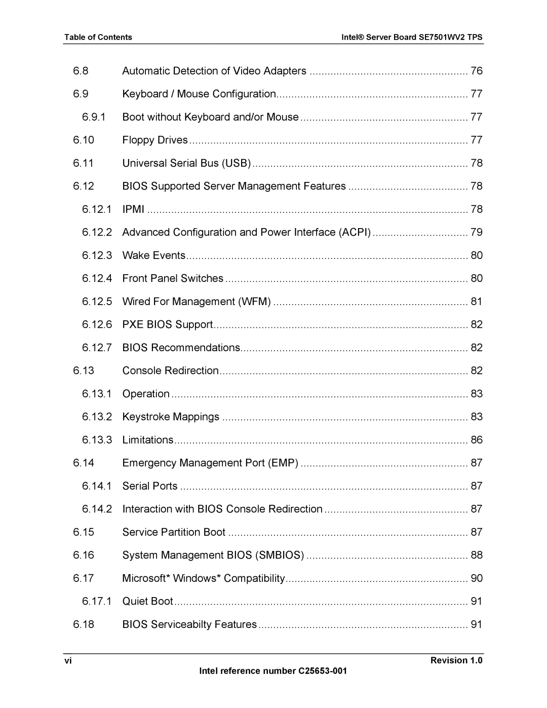 Intel SE7501WV2 manual 12.1 