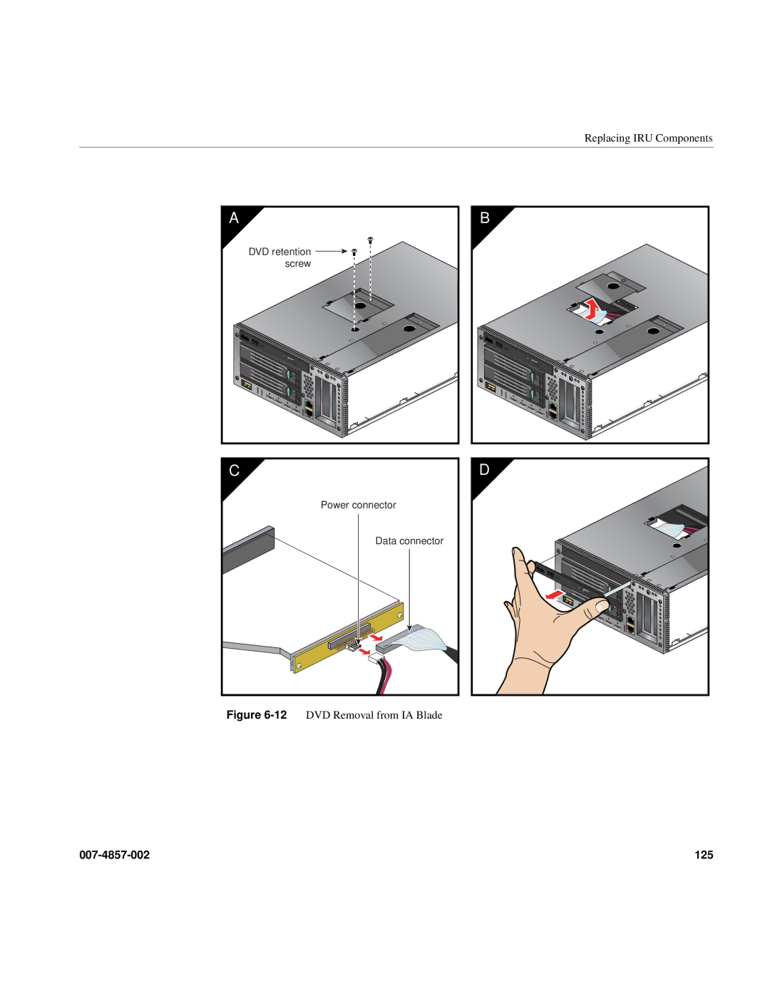 Intel SGI Altix 450 manual 125 