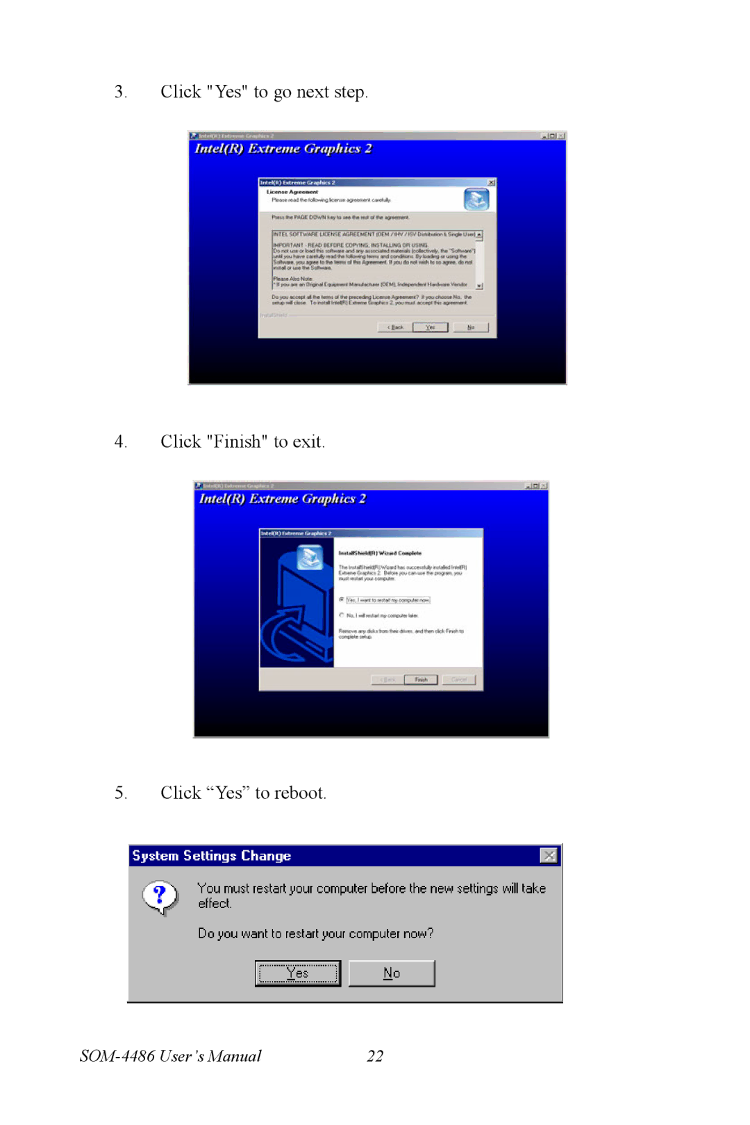 Intel user manual SOM-4486 User’s Manual 