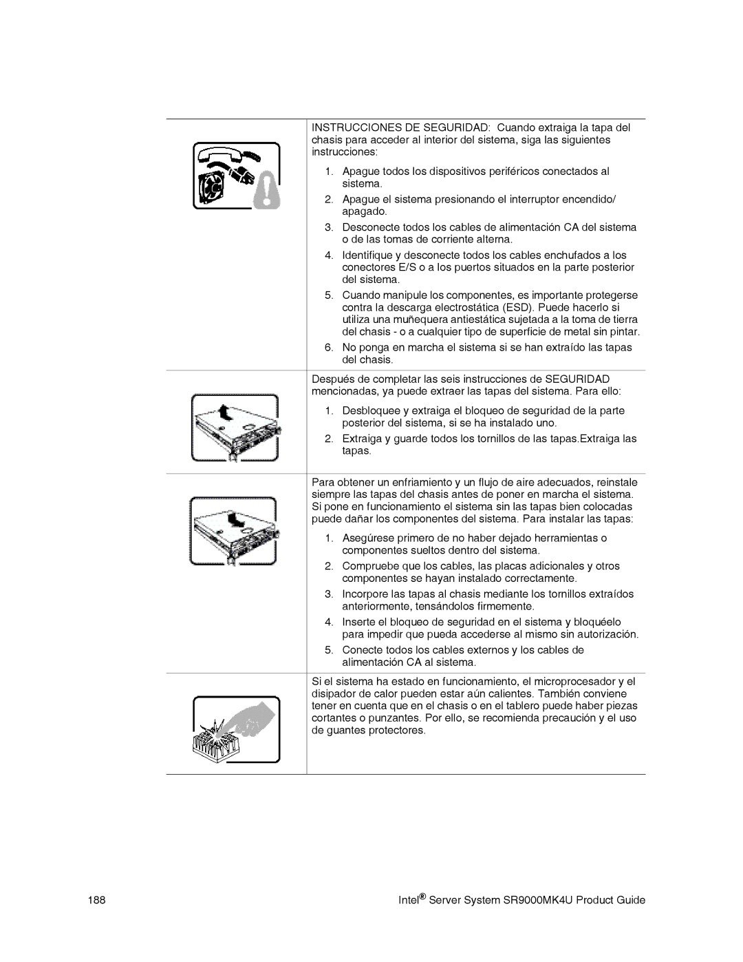 Intel manual Intel Server System SR9000MK4U Product Guide 