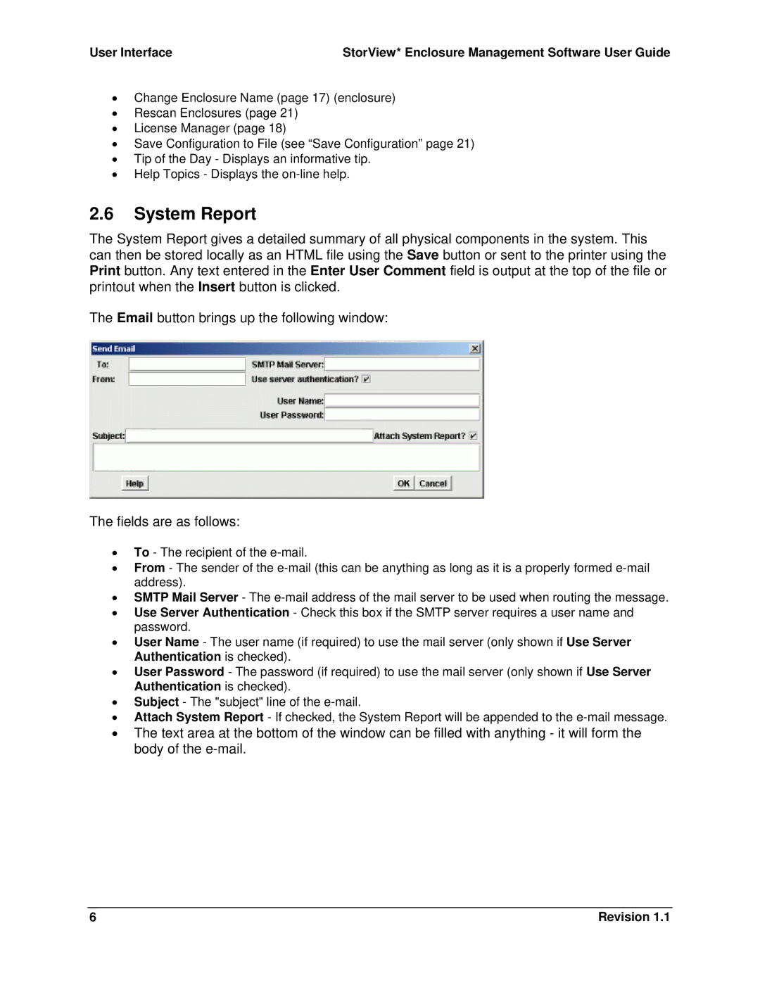 Intel SSR212MC2 manual System Report 