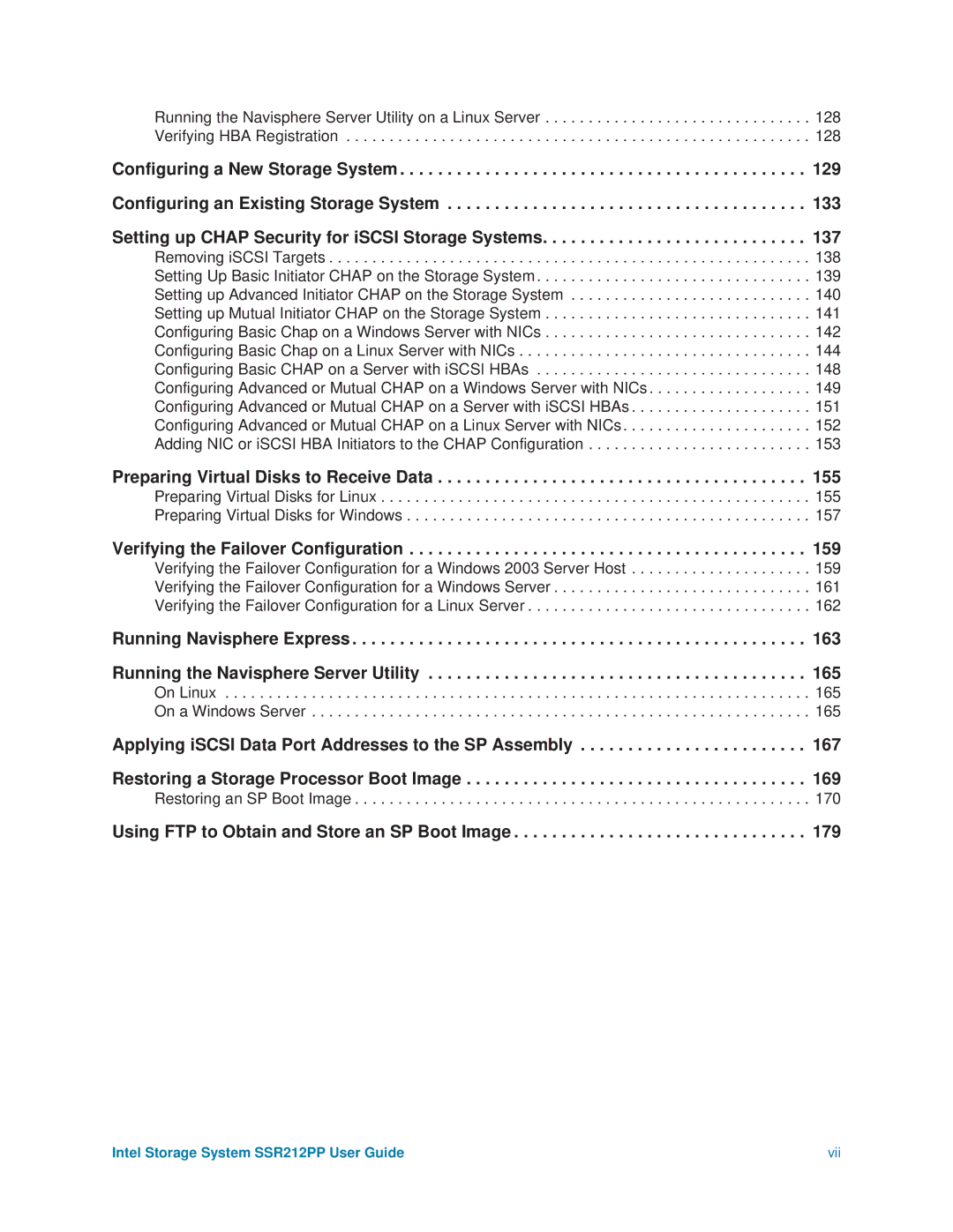 Intel SSR212PP manual Preparing Virtual Disks to Receive Data 