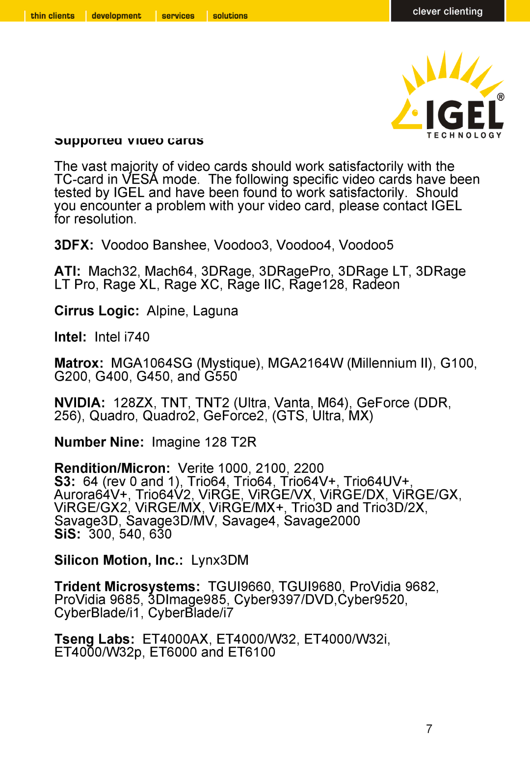 Intel TC 64 LX CF, TC 32 LX CF manual Cirrus Logic Alpine, Laguna 