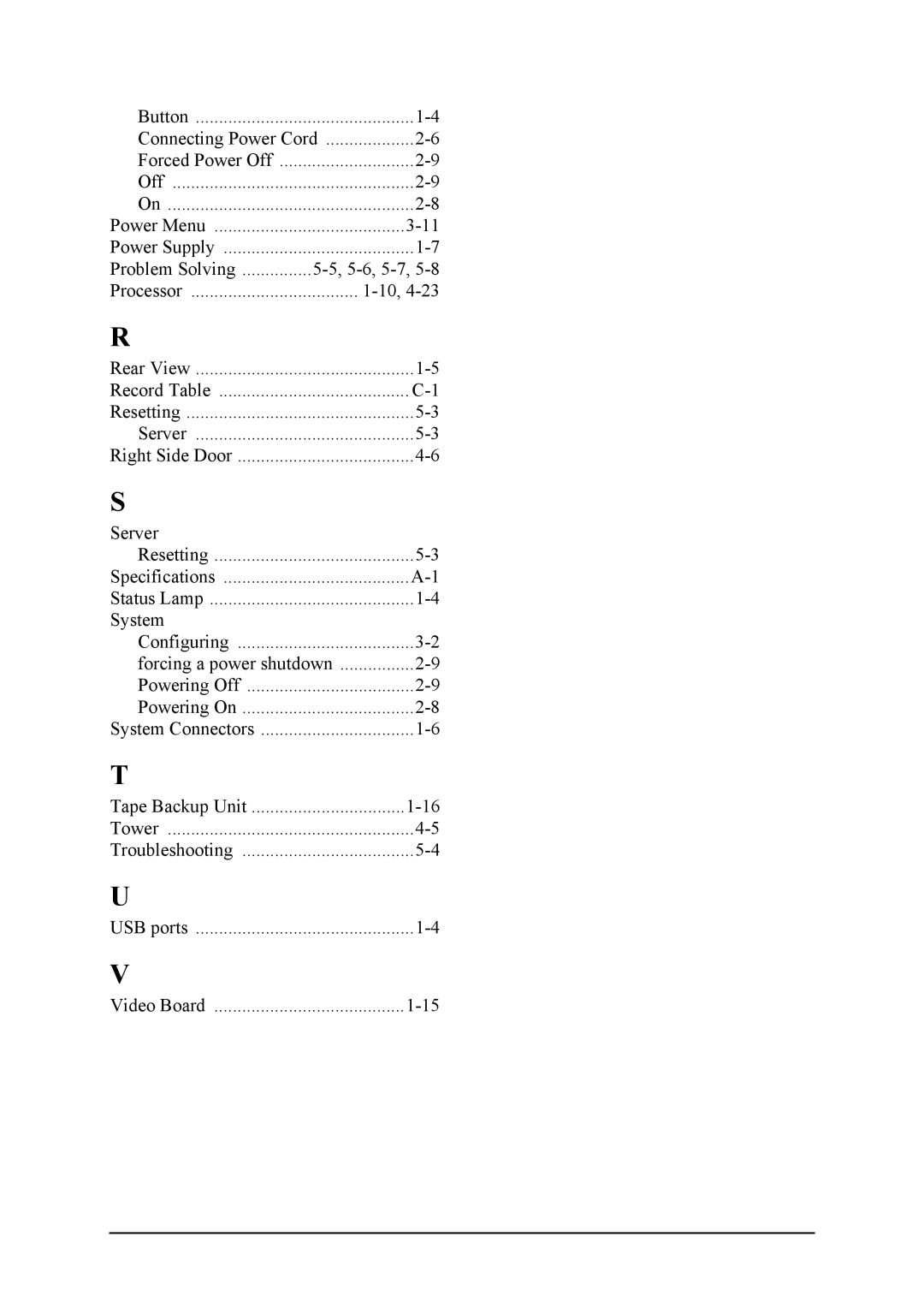 Intel TM700 manual Connecting Power Cord 