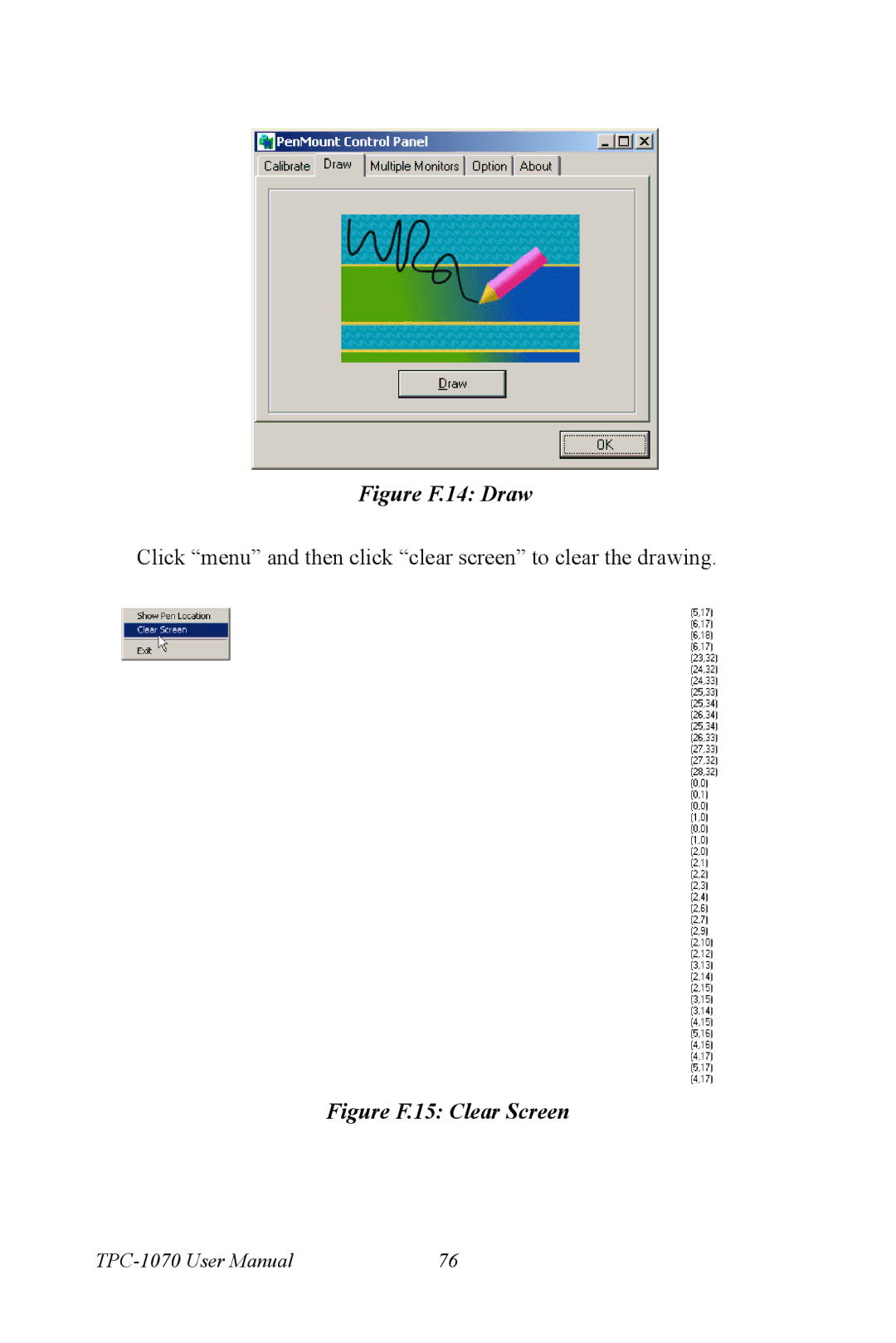 Intel TPC-1070 user manual Figure F.14 Draw 