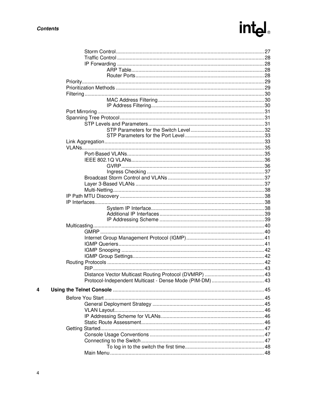 Intel ZT 8101 10/100 user manual Gvrp 