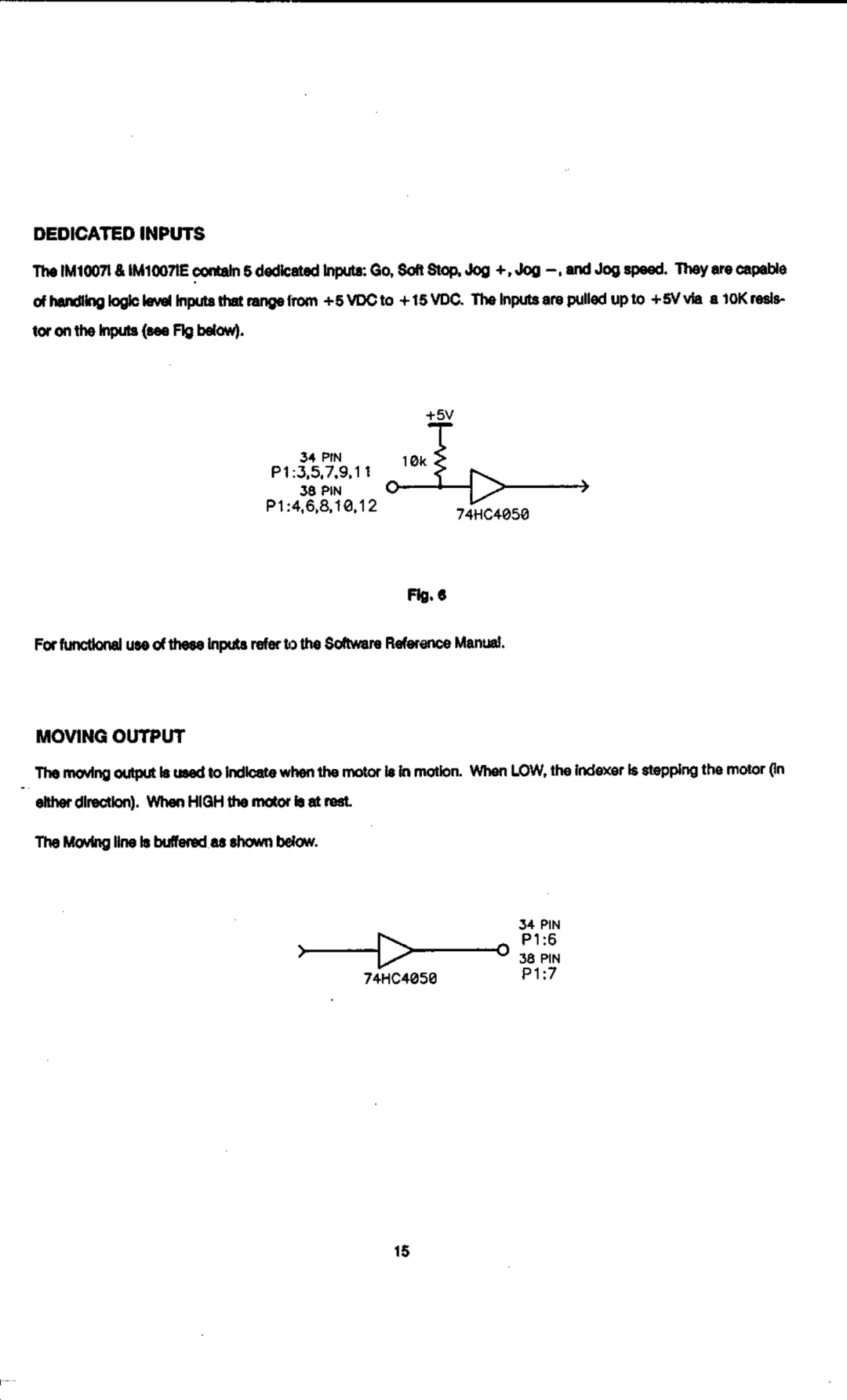 Intelligent Motion Systems IM1007 I/IE manual 