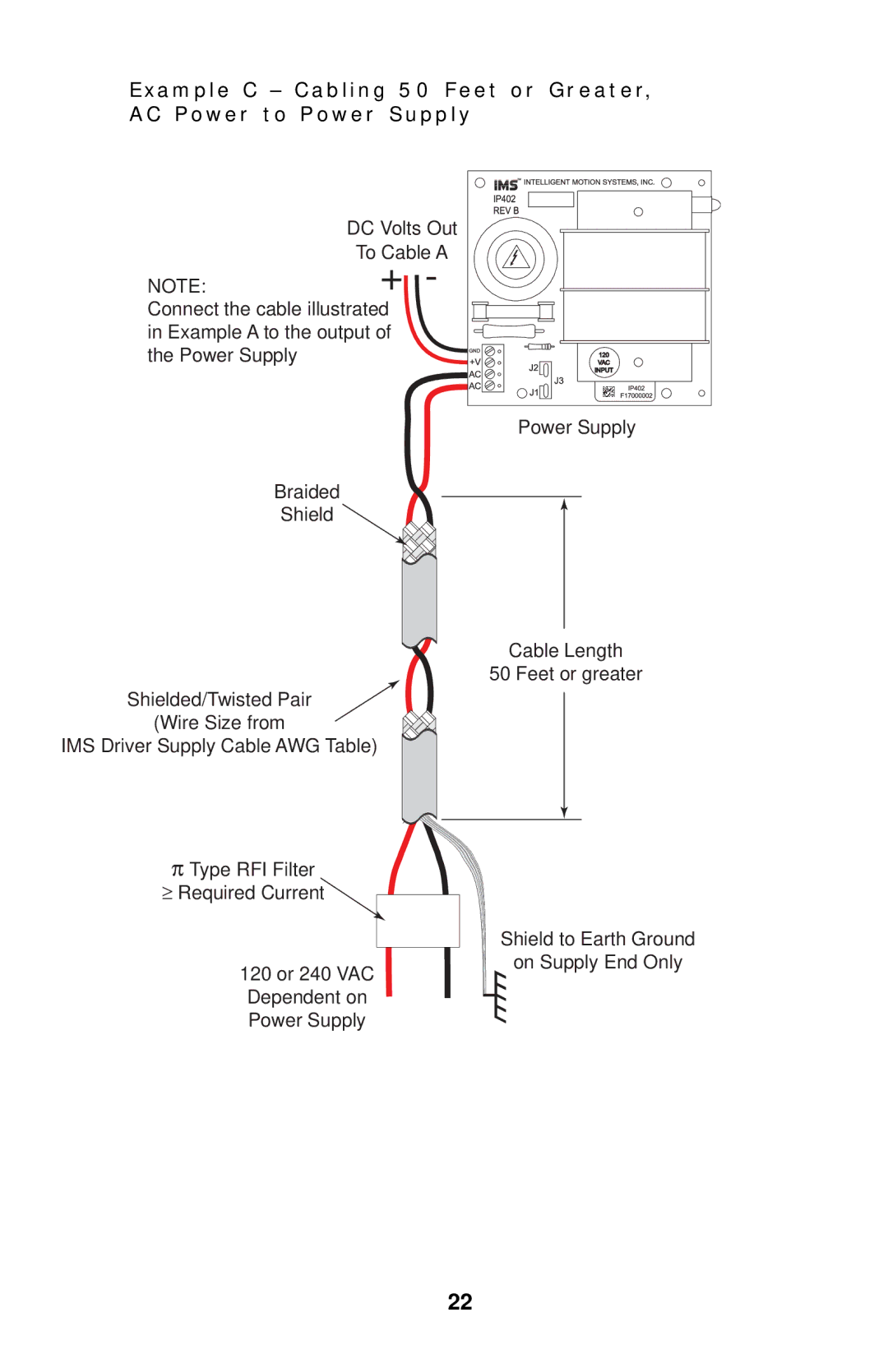 Intelligent Motion Systems IM1007 I/IE manual DC Volts Out 