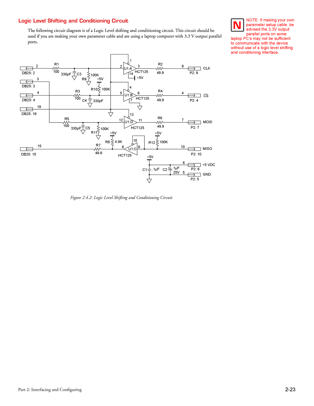 Intelligent Motion Systems MDrive34Plus manual Logic Level Shifting and Conditioning Circuit 