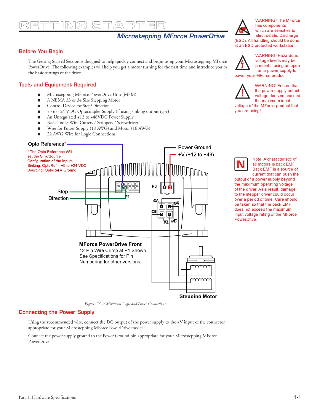 Intelligent Motion Systems MForce Series Microstepping PowerDrive Microstepping MForce PowerDrive, MForce PowerDrive Front 