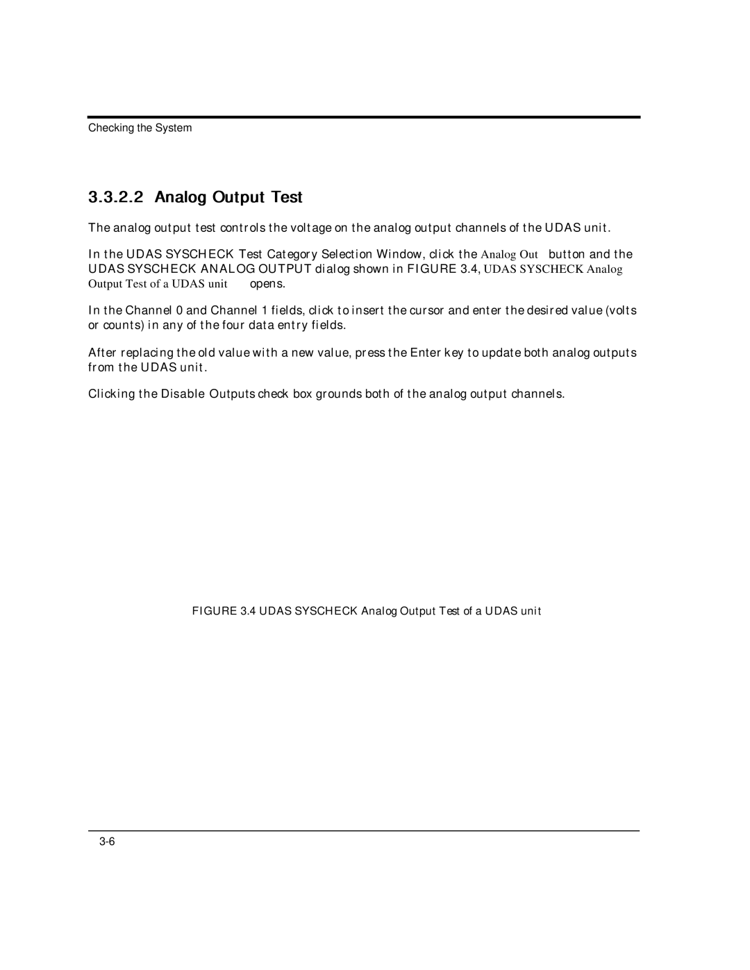 Intelligent Motion Systems UDAS-1001E user manual Analog Output Test 