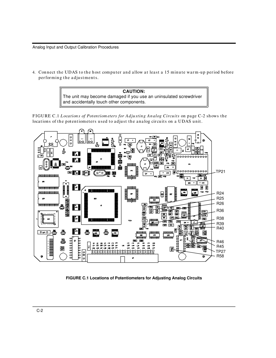 Intelligent Motion Systems UDAS-1001E user manual Analog Input and Output Calibration Procedures 