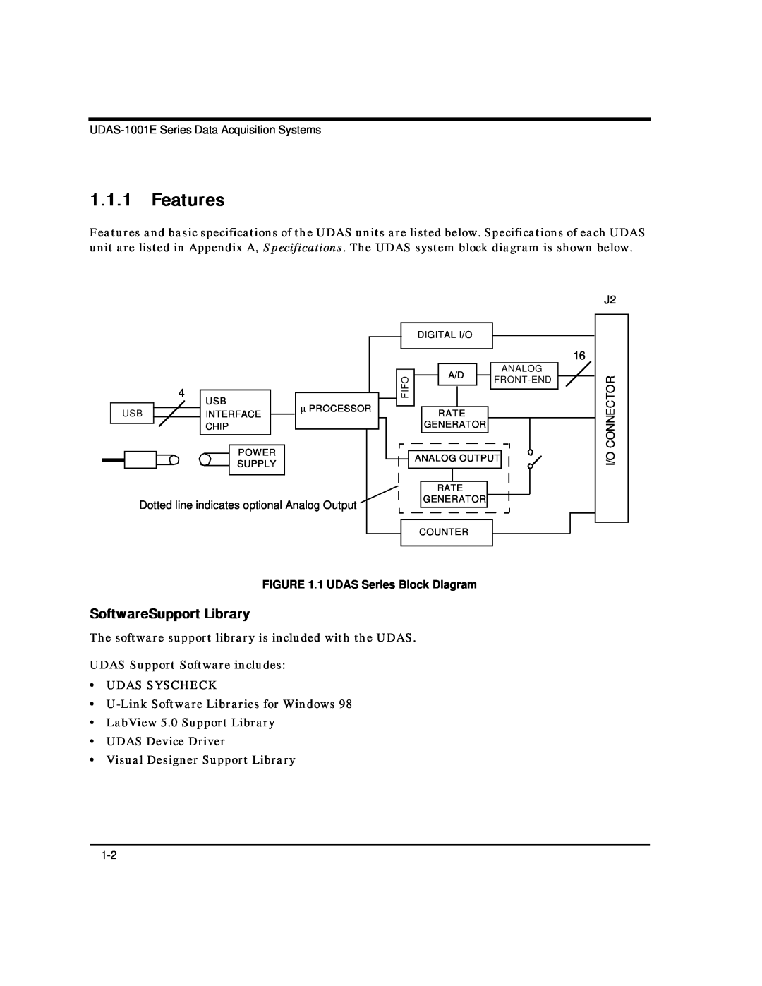 Intelligent Motion Systems UDAS-1001E user manual Features, SoftwareSupport Library 