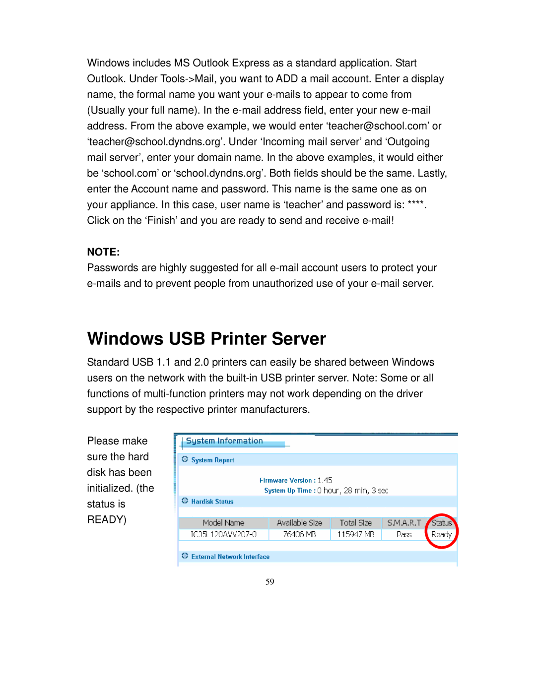 Intellinet Network Solutions 501705 manual Windows USB Printer Server, Ready 