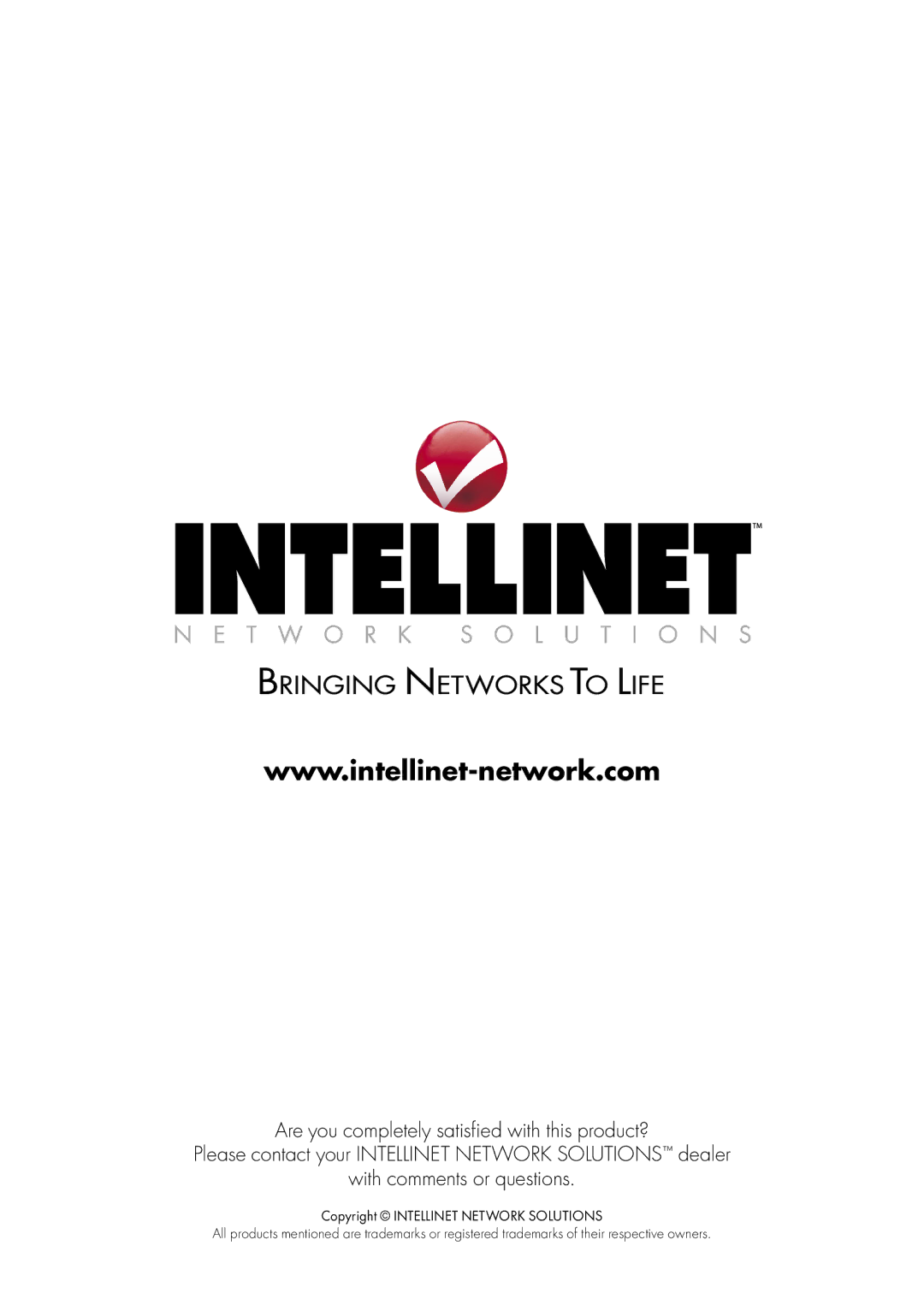 Intellinet Network Solutions 502566 manual 