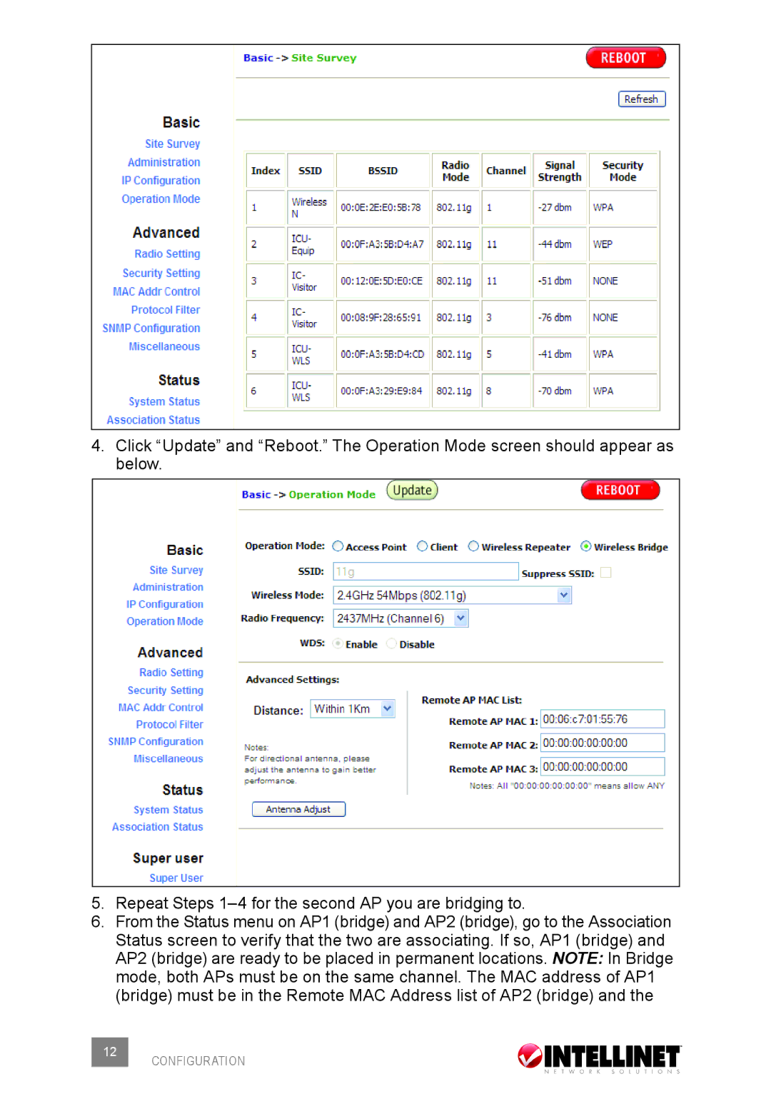 Intellinet Network Solutions 503679 user manual Configuration 