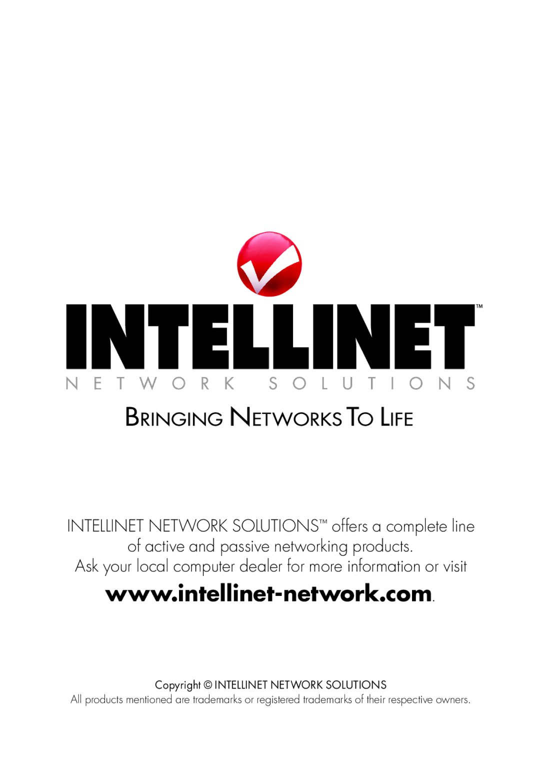 Intellinet Network Solutions 515368, 519069, 510486 user manual 