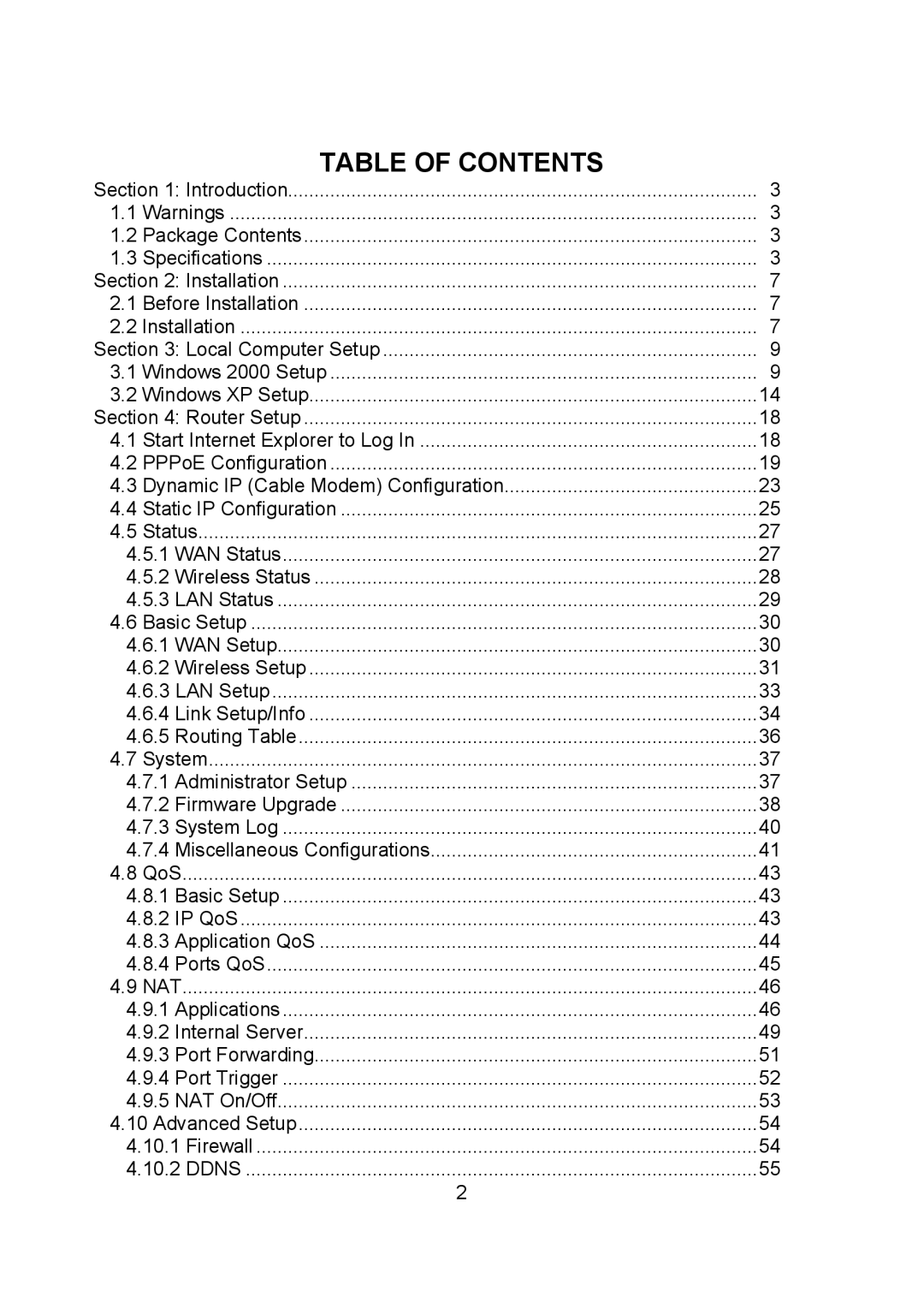 Intellinet Network Solutions 523431 manual Table of Contents 