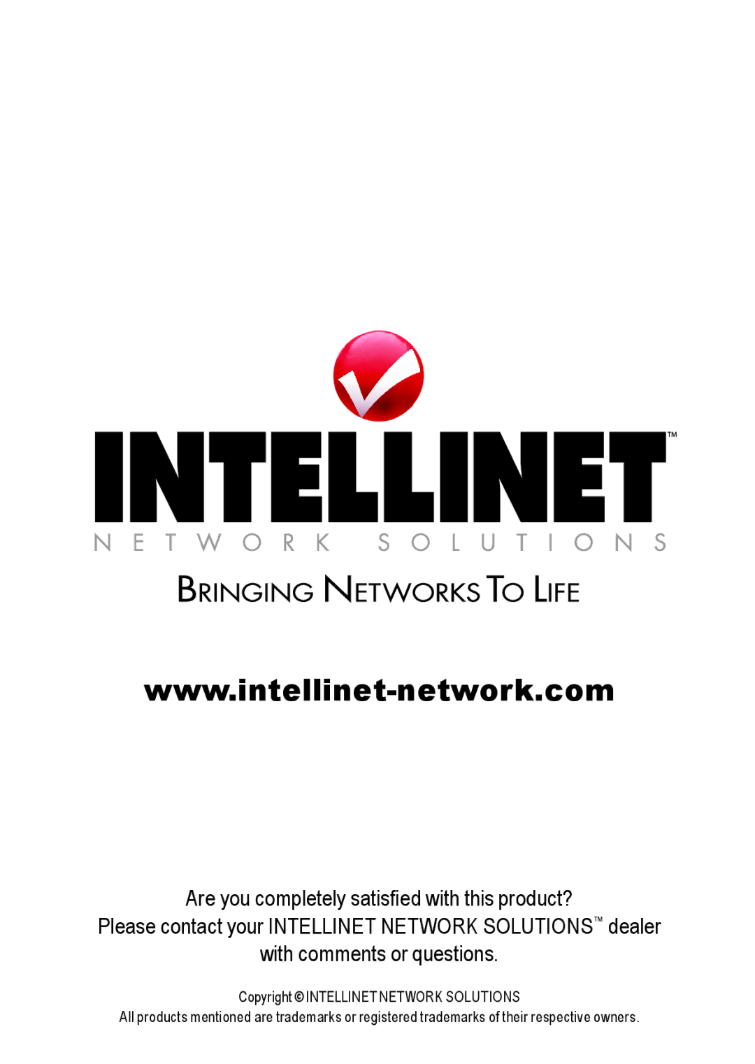 Intellinet Network Solutions 523875 user manual 