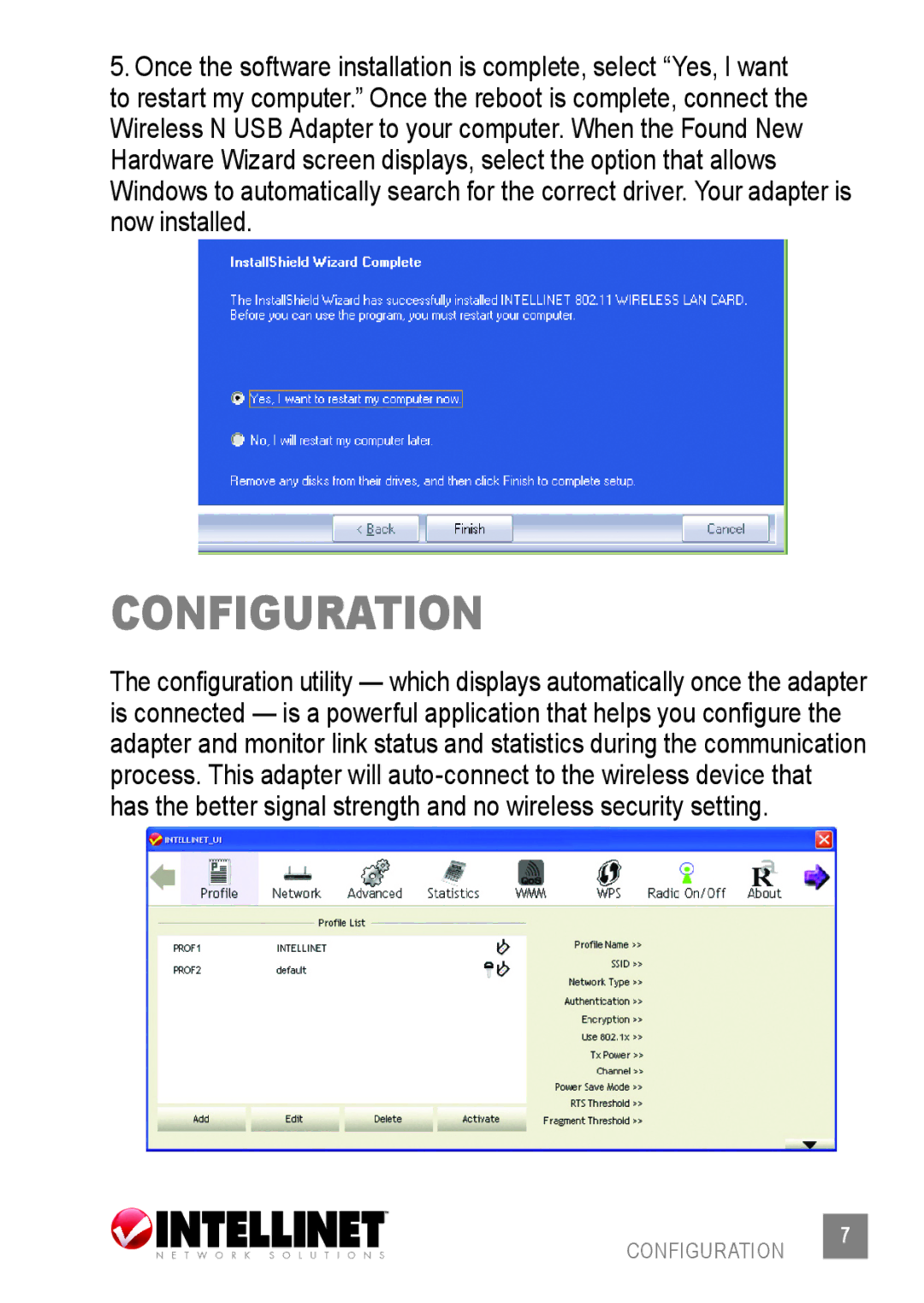 Intellinet Network Solutions 524438 user manual Configuration 