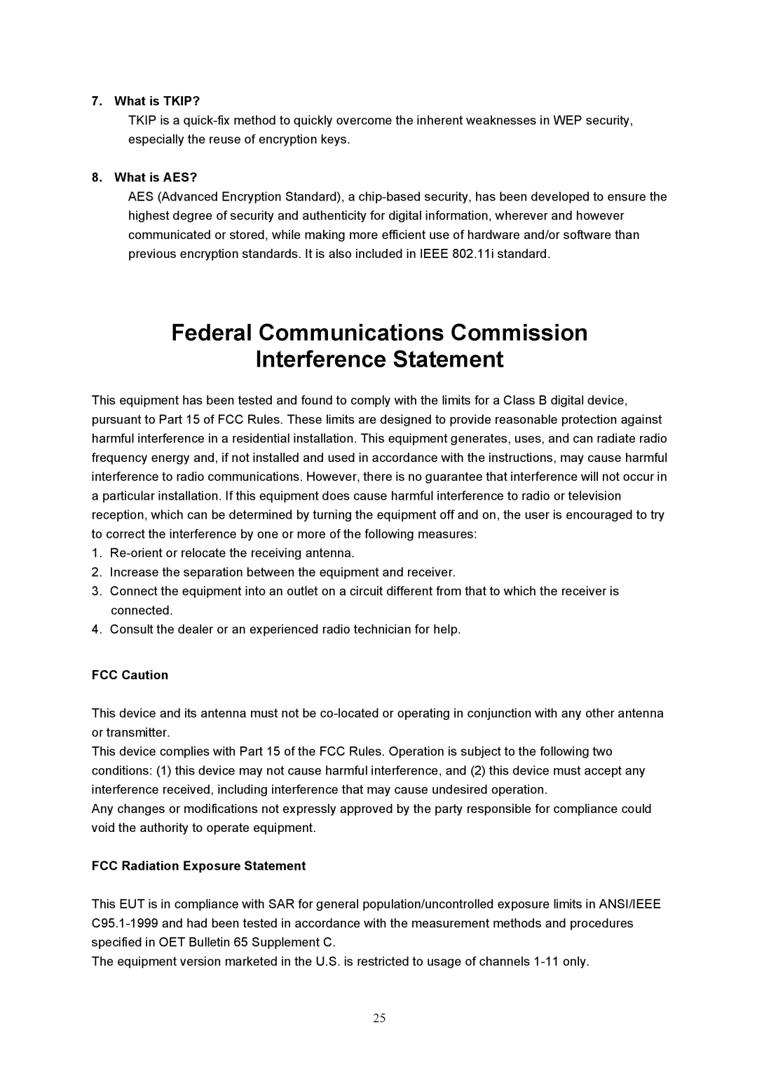 Intellinet Network Solutions 525336 user manual Federal Communications Commission Interference Statement 