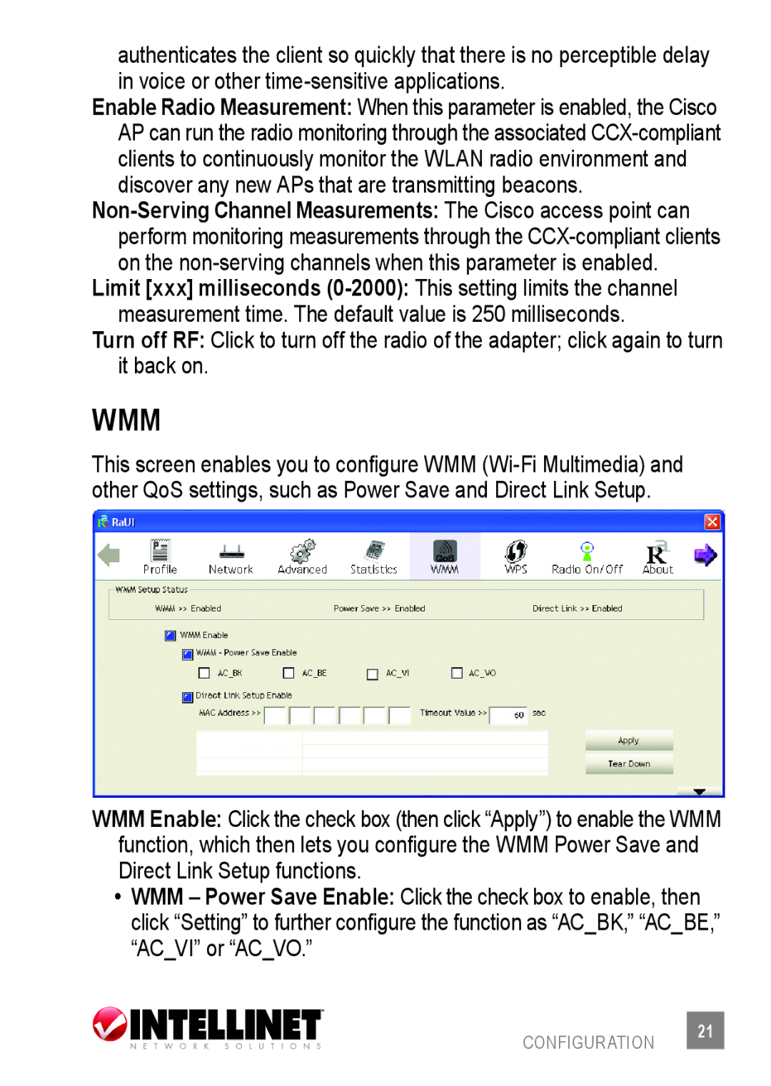 Intellinet Network Solutions 530361 user manual Wmm 