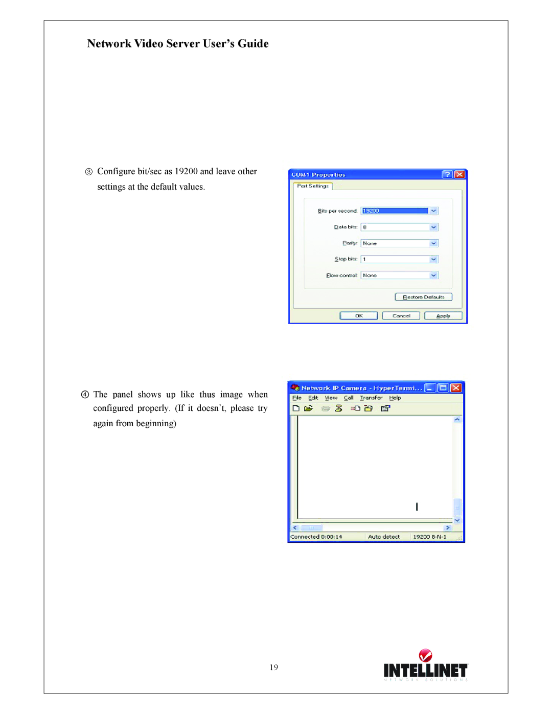 Intellinet Network Solutions 550000 manual Network Video Server User’s Guide 