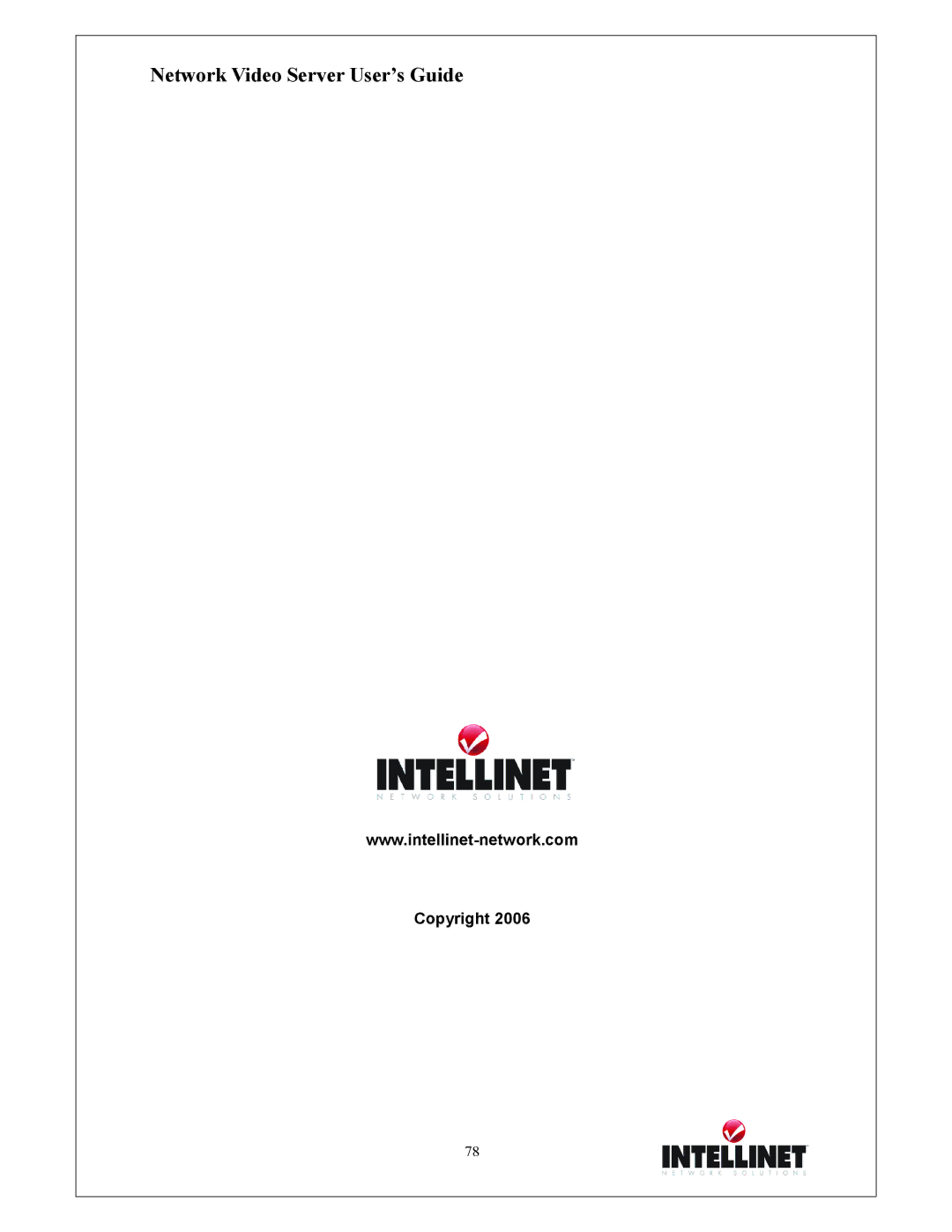 Intellinet Network Solutions 550000 manual Copyright 