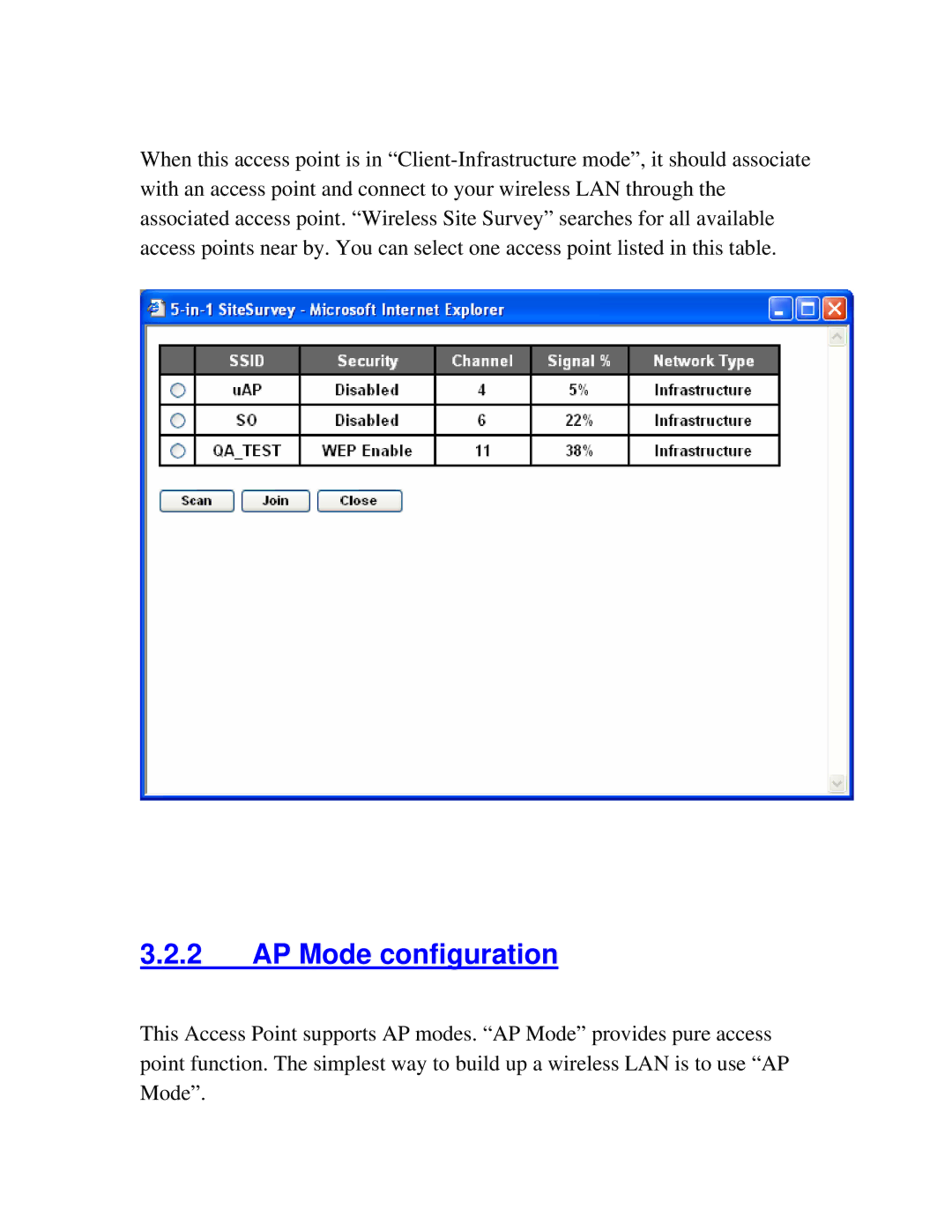 Intellinet Network Solutions 802.11G manual AP Mode configuration 