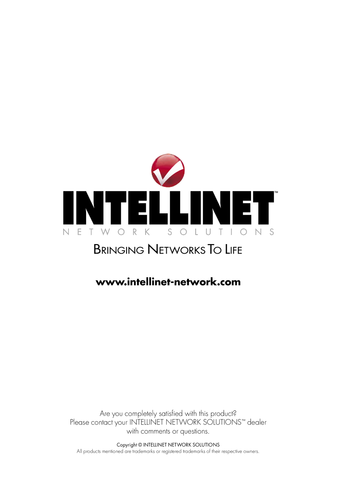 Intellinet Network Solutions INT-523240-UM-0606-02 user manual 