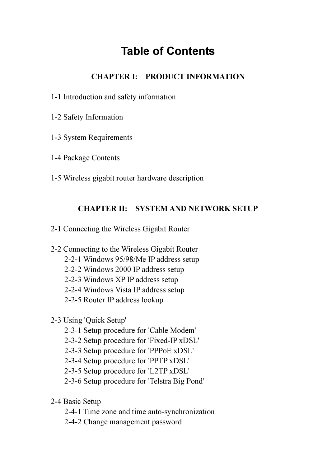 Intellinet Network Solutions INT-524315-UM-0808-1 user manual Table of Contents 