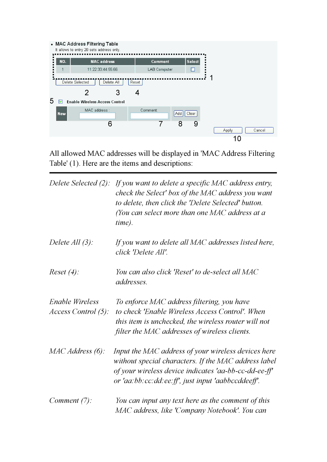 Intellinet Network Solutions INT-524315-UM-0808-1 user manual To delete, then click the Delete Selected button 