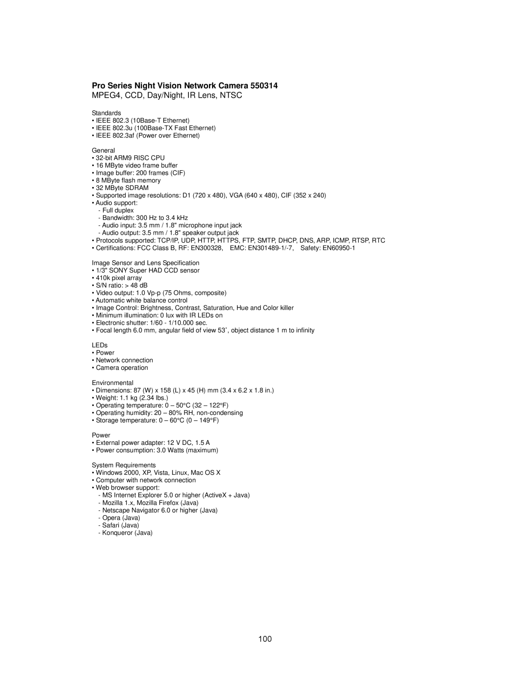 Intellinet Network Solutions INT-PSNC-UM-1106-06 user manual 100 