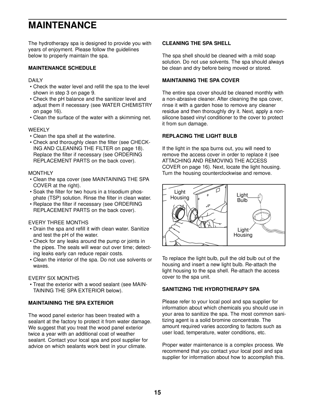 Inter-Tel 831.10507 user manual Maintenance 