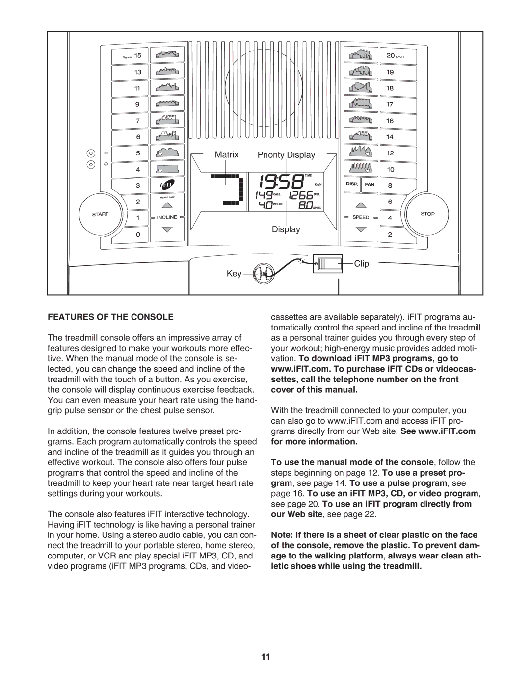 Inter-Tel PATL41106.0 user manual Features of the Console 