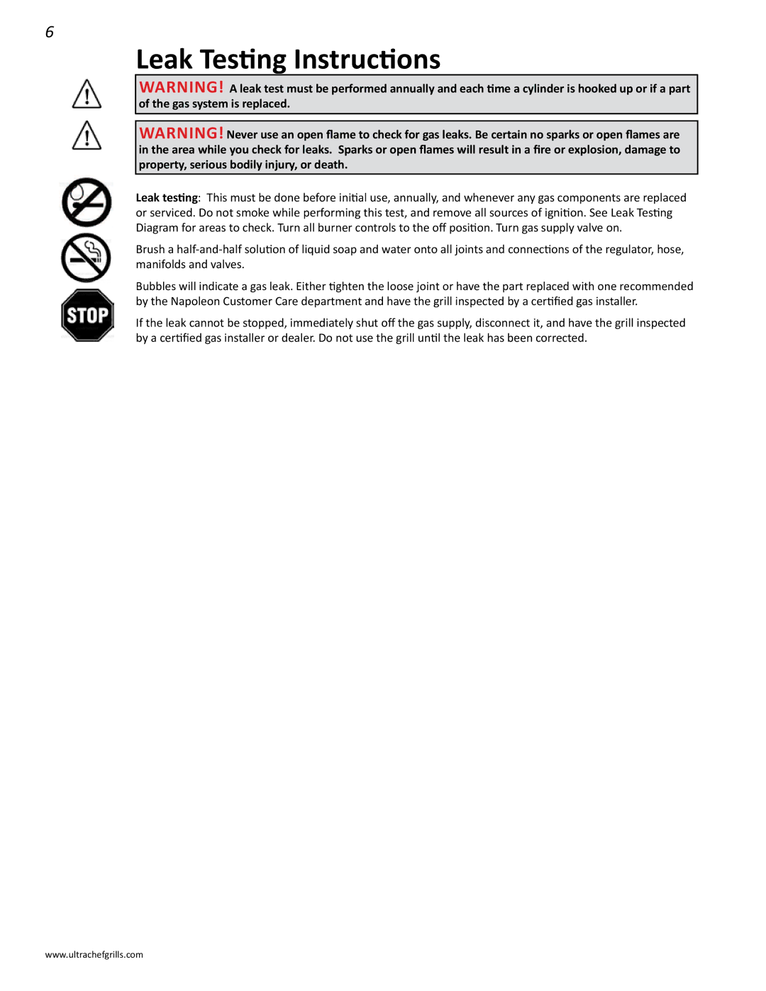 Interlink electronic L485RSB, L485RSIB, L485SIB, L485RB, L485SB manual Leak Testing Instructions 