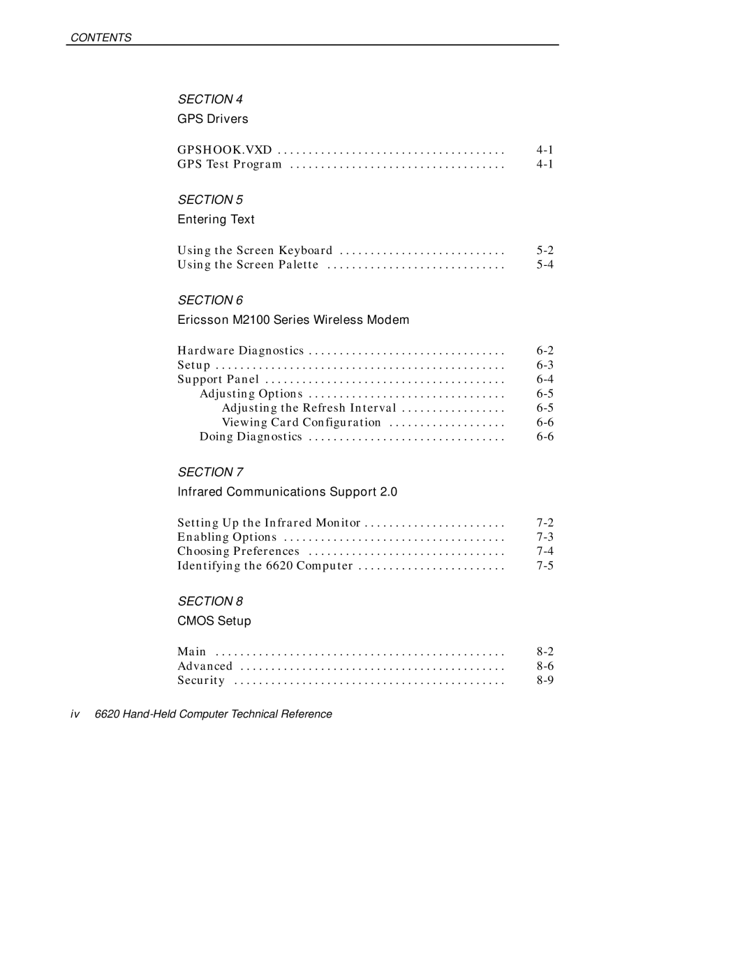 Intermec 6620 manual GPS Drivers 