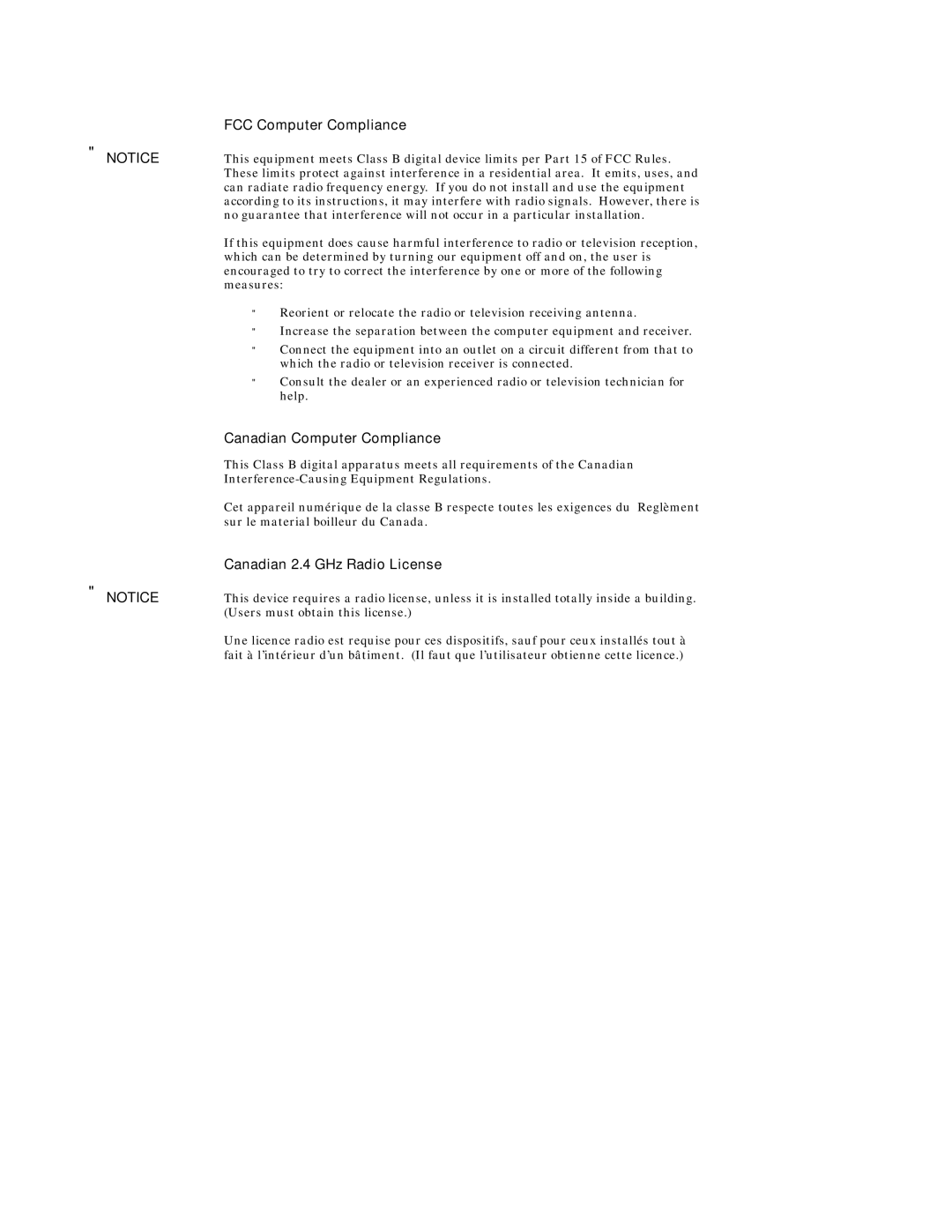 Intermec 6620 manual FCC Computer Compliance 